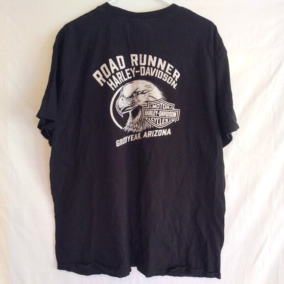 Harley-Davidson Distressed Colorblock Graphic T-Shirt XL Moto Biker Streetwear - Picture 4 of 8